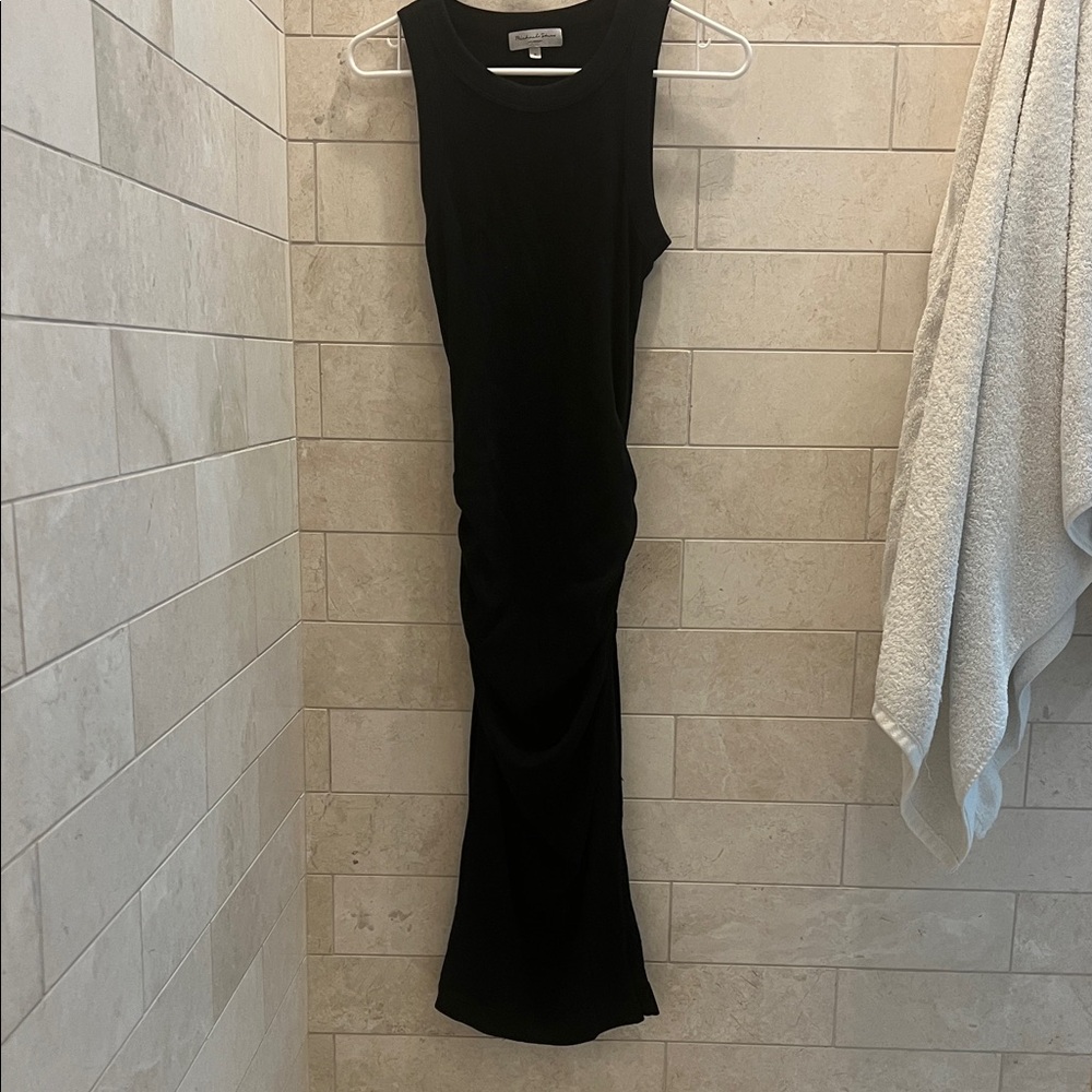Michael Stars Black Midi Dress
